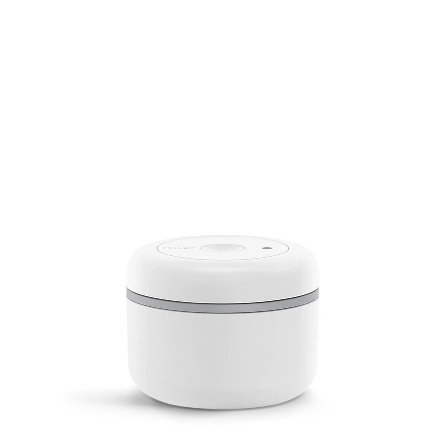 Fellow Atmos vacuum canister, small, matte white